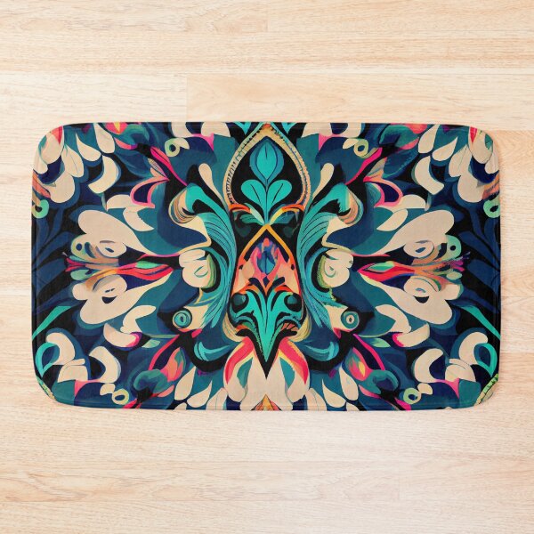 Item preview, Thick Fine Soft Maximalist Pattern Digital Painting designed and sold by CodeAndColors.