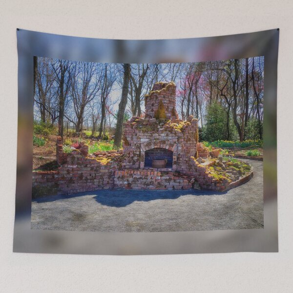 Item preview, Old Kitchen Fireplace at Delaware Botanic Gardens designed and sold by Kathy Weaver.