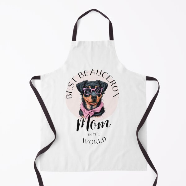 Item preview, Beauceron Dog with Pink Glasses and Pink Bandana - Best Beauceron Mom in the World designed and sold by IsaBoutiqueD.