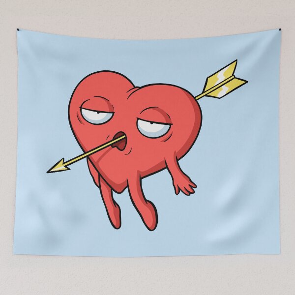 Item preview, Heart with an arrow designed and sold by ComicadaArt.