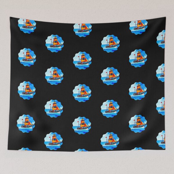Item preview,   PIRATE SHIP designed and sold by starfishstuff.