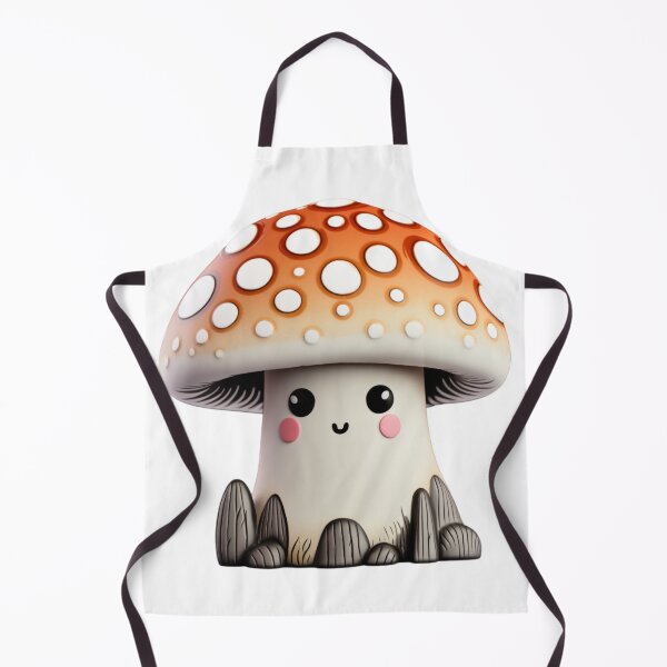 Item preview, Cute Little Mushroom Shroom - Kawaii Toadstool designed and sold by TVBArchive.