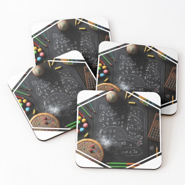 Item preview, school chalks blackboards equations stationery designed and sold by M16ka7a.