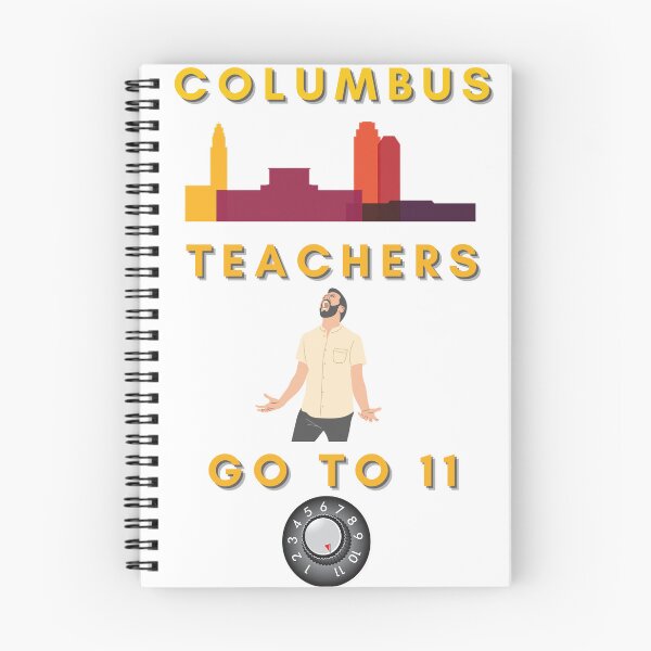 Item preview, columbus teachers go to number 11 designed and sold by snarkoriginals.