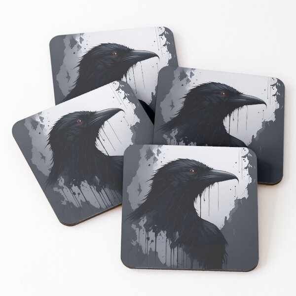 Item preview, red eye raven designed and sold by ViktorVigo.