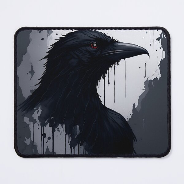 Item preview, red eye raven designed and sold by ViktorVigo.