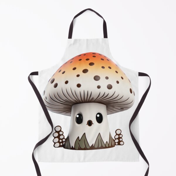 Item preview, Cute Shocked Mushroom Shroom - Kawaii Toadstoo designed and sold by TVBArchive.
