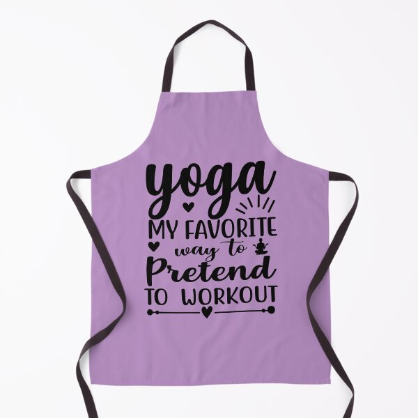 Item preview, Yoga Quote Yoga My Favourite Way To Pretend to Workout Funny Motivational Saying designed and sold by SoccaTamam.