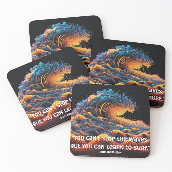 Item preview, Neon Waves with Quote 1/28 designed and sold by Jenson Major.