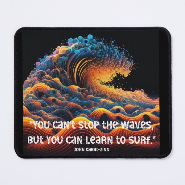 Item preview, Neon Waves with Quote 1/28 designed and sold by Jenson Major.