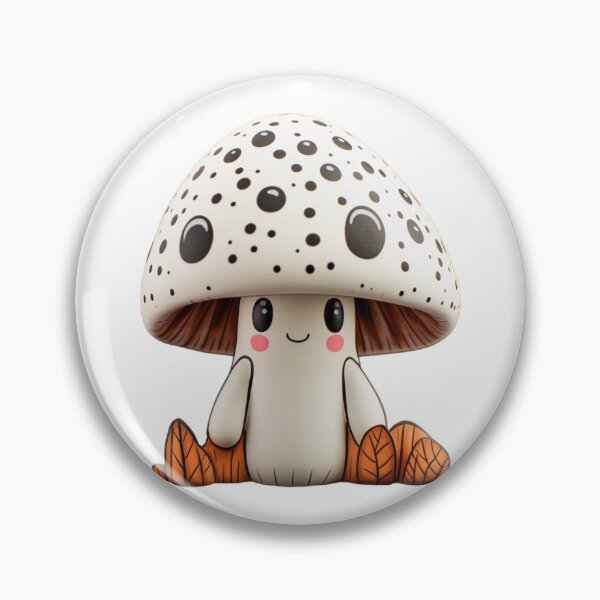Artikelvorschau, Cute Garden Mushroom Character entworfen und verkauft von TVBArchive.