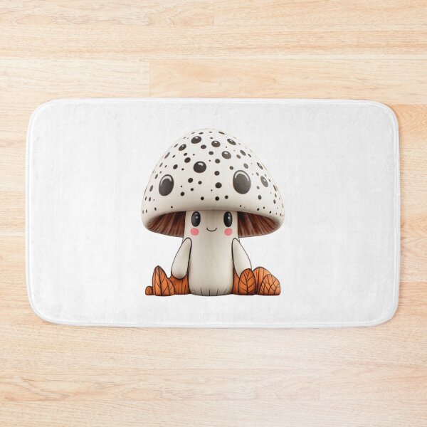 Item preview, Cute Garden Mushroom Character designed and sold by TVBArchive.