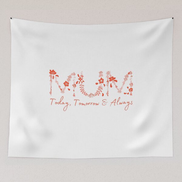 Item preview, Red Mum Today, Tomorrow & Always designed and sold by Victoria Lehnard.
