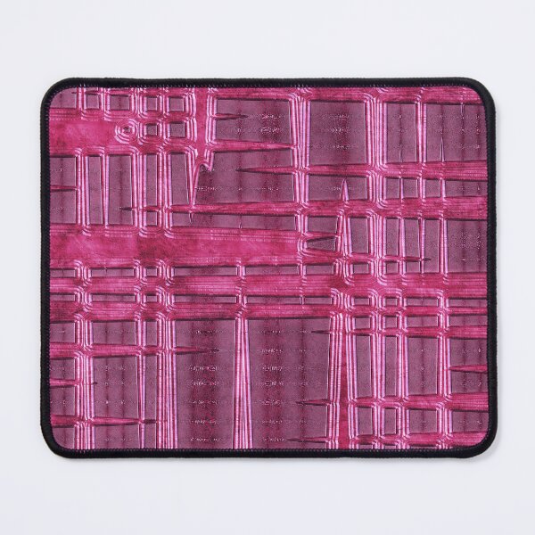 Item preview, Pink metal pattern abstract designed and sold by Xarah.