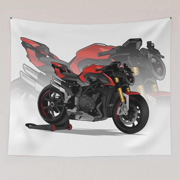 Item preview, MV Agusta Brutale 1000RR with special background designed and sold by MotorcycleLove.