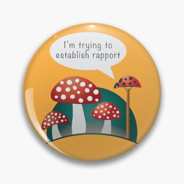 Item preview, Ladybug Imitating Some Mushroom designed and sold by iamKaye.
