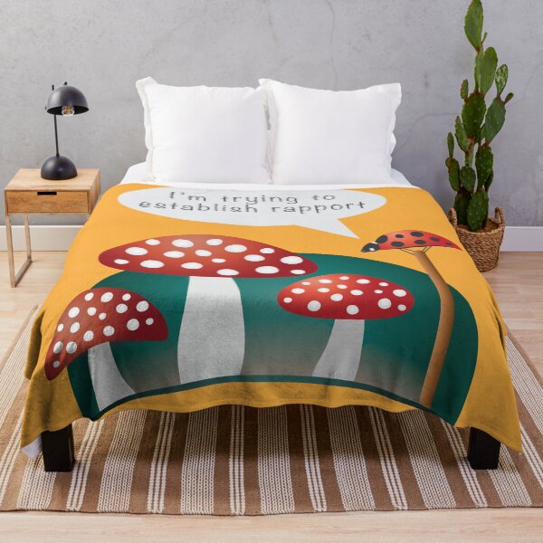 Item preview, Ladybug Imitating Some Mushroom designed and sold by iamKaye.