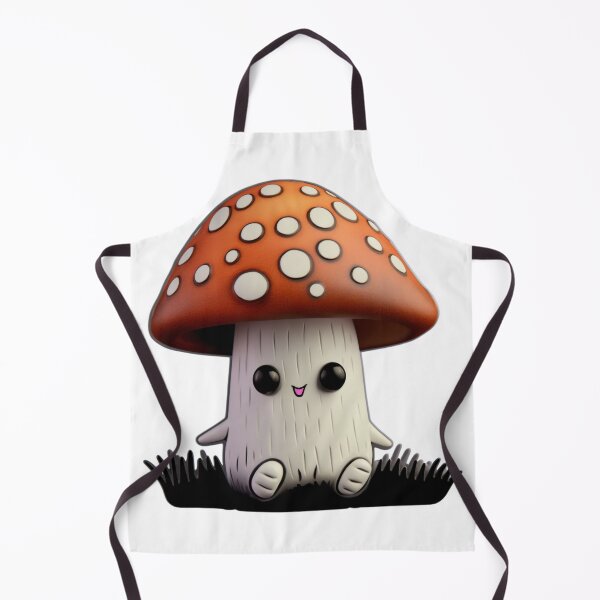 Item preview, Adorable Fly Agaric Mushroom - Toadstool Character designed and sold by TVBArchive.