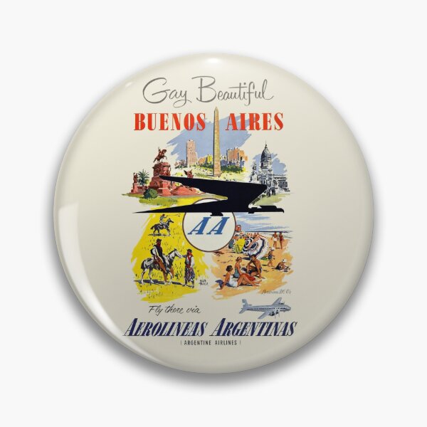Item preview, Gay beautiful Buenos Aires - Vintage poster designed and sold by CJVisions.