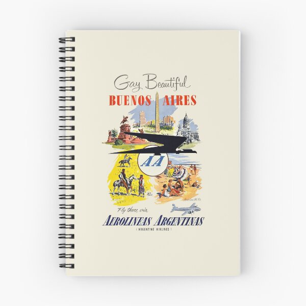 Aperçu de l'œuvre Gay belle Buenos Aires - Affiche ancienne créée et vendue par CJVisions.