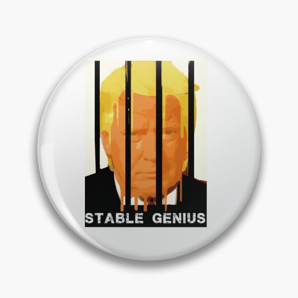 Item preview, stable genius, trump, jail, donald trump designed and sold by theherbst131313.