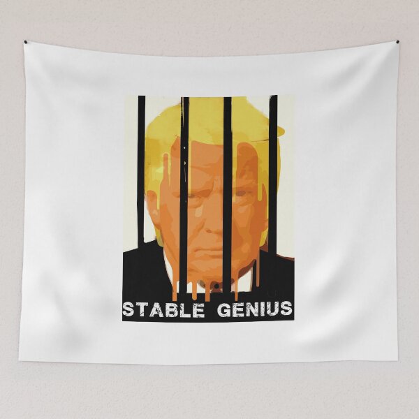 Item preview, stable genius, trump, jail, donald trump designed and sold by theherbst131313.