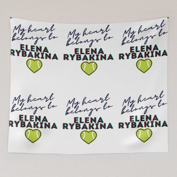 Item preview, My heart belongs to Elena Rybakina  designed and sold by AissTee.