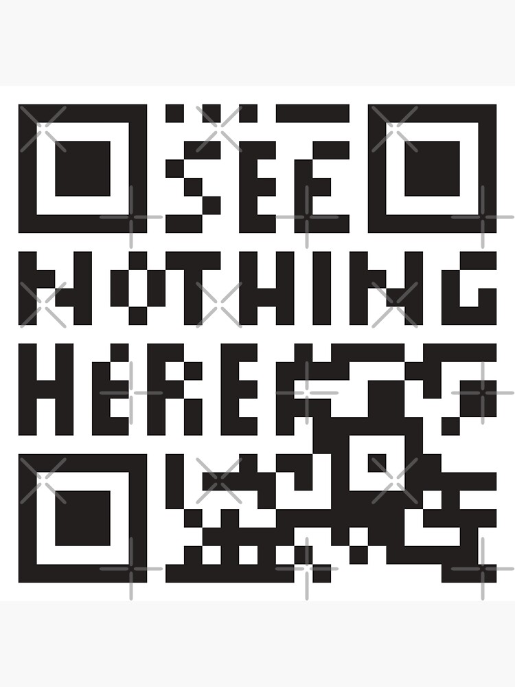 confuse surveilling scanner - undecodable qr code by kislev