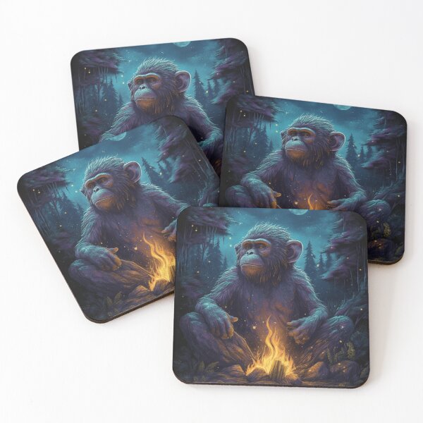 Item preview, Monkey Art - My Ancestor Monkey designed and sold by letsgetinspired.