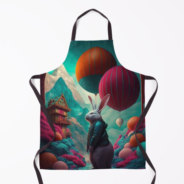 Item preview, The Year of The Rabbit 2023, Chinese Zodiac New Year 2023 - AI-Generated surrealist Art designed and sold by Flowsaiartshop.