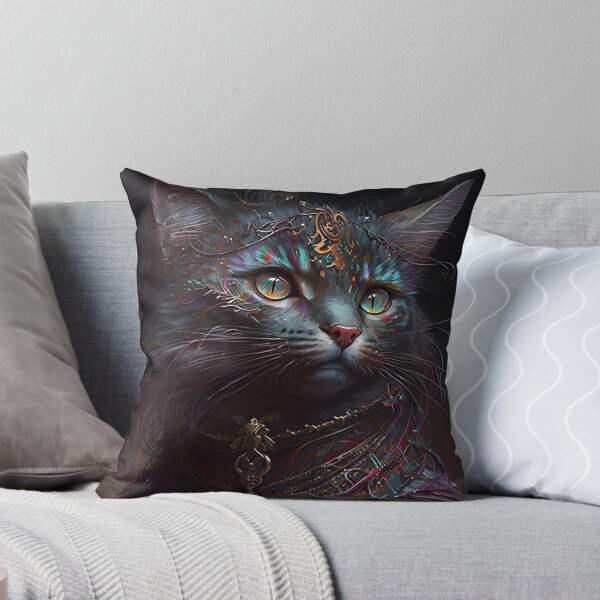 Item preview, Fantasy Cat art #15 designed and sold by YourMajestyLuna.