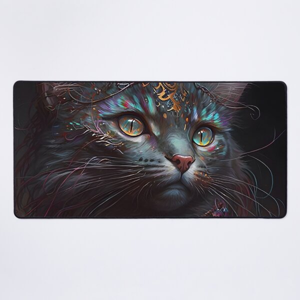 Item preview, Fantasy Cat art #15 designed and sold by YourMajestyLuna.