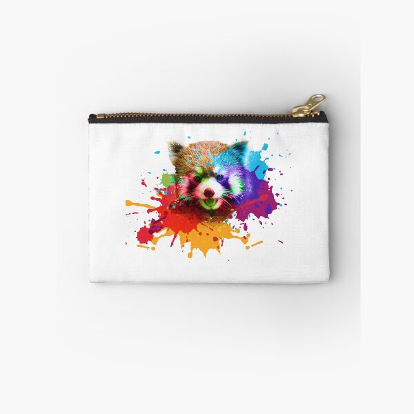 Item preview, Red panda, panda, bear, color, colorful, splash of color designed and sold by theherbst131313.