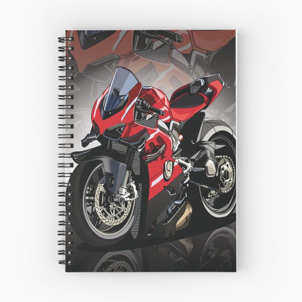 Artikelvorschau, Ducati Panigale V4 mit spezial Hintergrund entworfen und verkauft von MotorcycleLove.