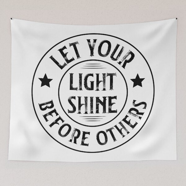 Item preview, Let your light shine before others designed and sold by Billium Halder.