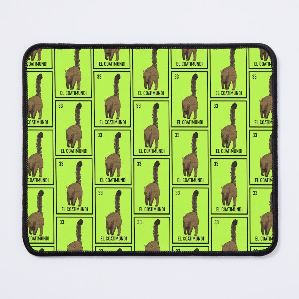 Item preview, 33 El coatimundi , the coatimundi, loteria card animal loteria designed and sold by DarbyHunterArt.