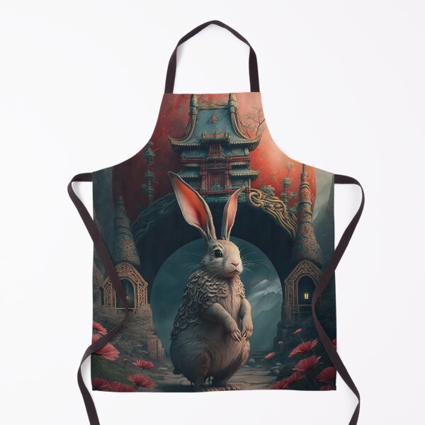 Item preview, The Year of The Rabbit 2023, Chinese Zodiac New Year 2023 - AI-Generated surrealist ArtThe Year of The Rabbit 2023, Chinese Zodiac New Year 2023 - AI-Generated surrealist Art designed and sold by Flowsaiartshop.