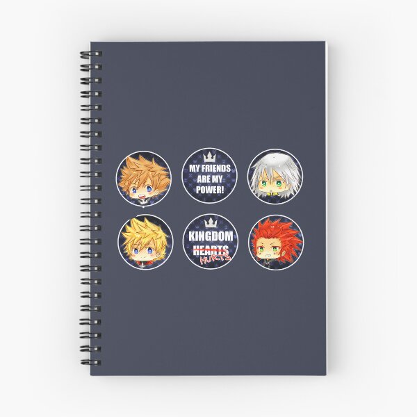 Item preview, My Friends are my Power! Kingdom Hearts Buttons designed and sold by candypiggy.