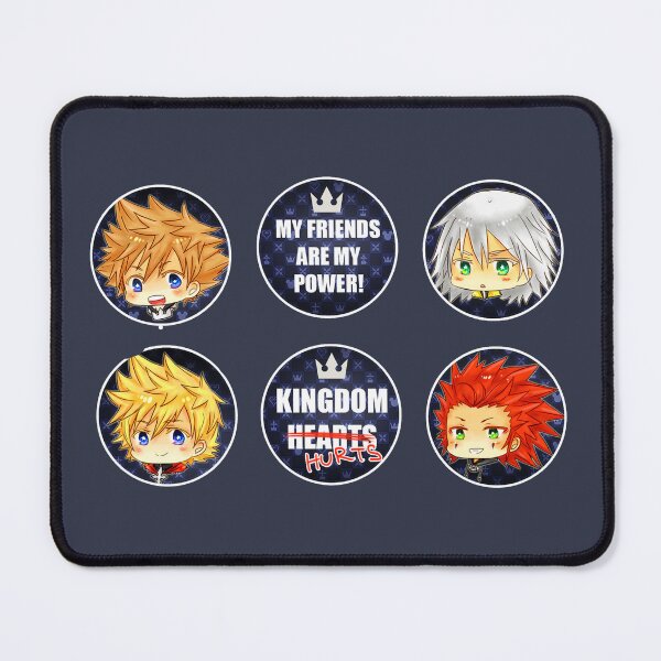 Item preview, My Friends are my Power! Kingdom Hearts Buttons designed and sold by candypiggy.