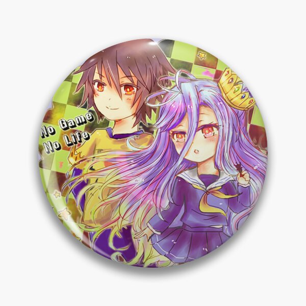 Item preview, No Game No Life Sora & Shiro designed and sold by candypiggy.