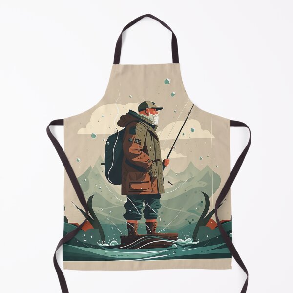 Item preview, Angler Illustration designed and sold by Xiangster987.