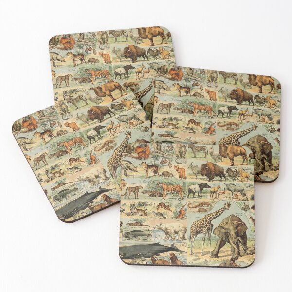 Item preview, Mammals (1907-1910) - Le Larousse pour tous designed and sold by SALON DES ARTS.