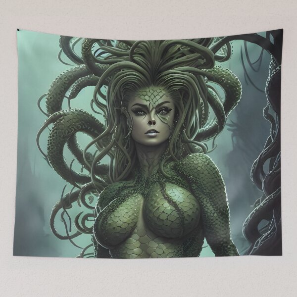 Item preview, Enter Medusa's Lair and never leave designed and sold by magikman65.