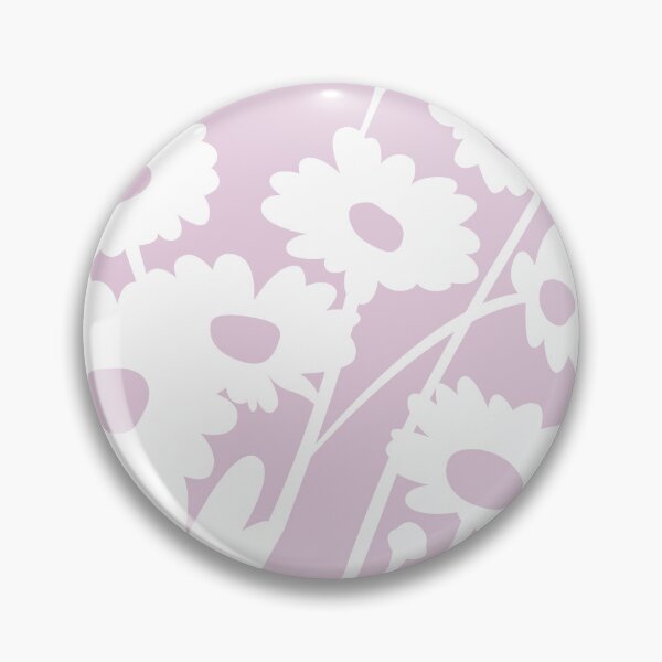 Item preview, Soft pink daisy meadow designed and sold by ellaphanta.