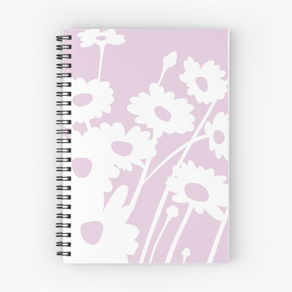 Item preview, Soft pink daisy meadow designed and sold by ellaphanta.