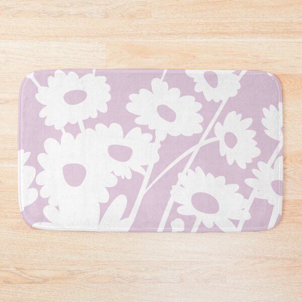 Item preview, Soft pink daisy meadow designed and sold by ellaphanta.