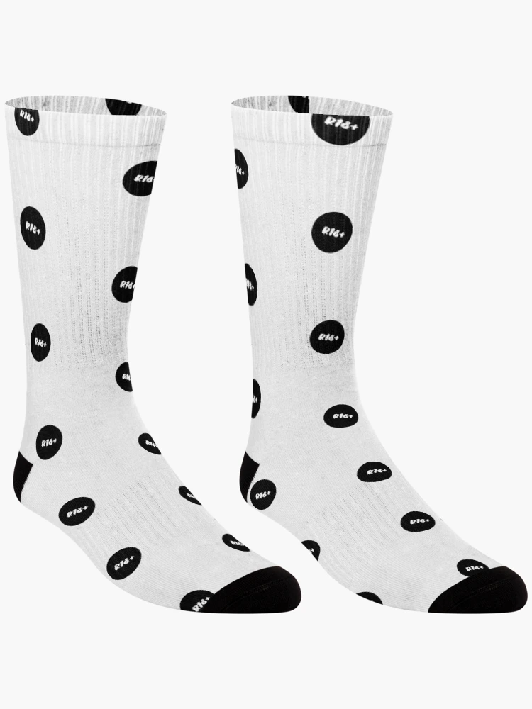 Thumbnail 3 of 5, Socks, Retro R18 VHS Sticker designed and sold by POPReferences.
