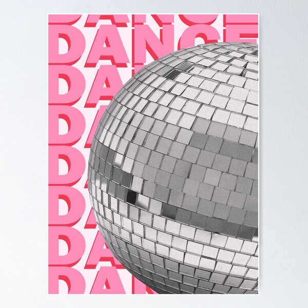 Disco Ball Ceiling Poster