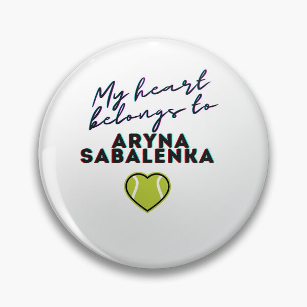 Item preview, My heart belongs to Aryna Sabalenka  designed and sold by AissTee.