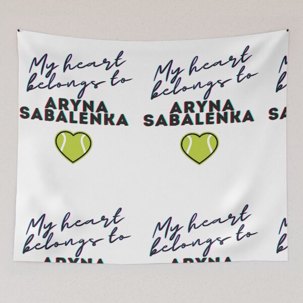 Item preview, My heart belongs to Aryna Sabalenka  designed and sold by AissTee.